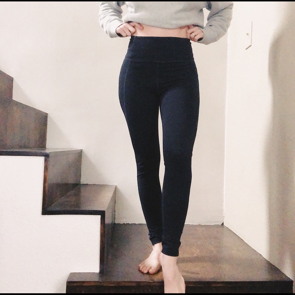 Girlfriend Collective Black Legging